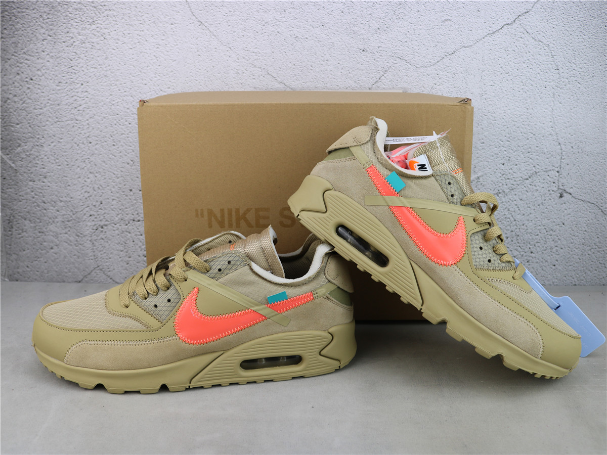 Off-White x Nike Air Max 90 Desert Ore AA7293 200